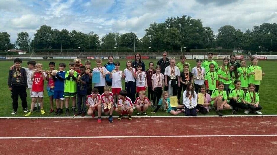 Super Stimmung beim 45. Sportfest der Grundschulen im Kreis Herford