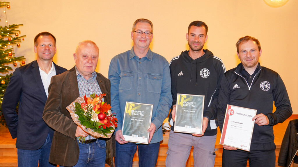 Schiedsrichter-Ehrungen im FLVW Kreis Herford