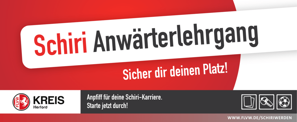 Jetzt Schiri werden