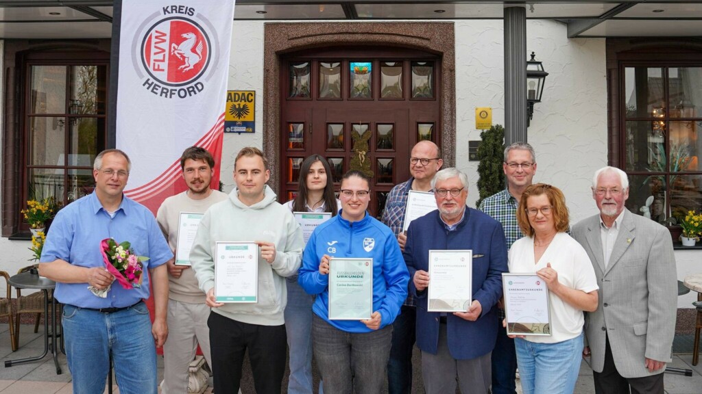 Ehrenamt im Mittelpunkt: FLVW‑Kreis Herford sagt Danke im Hotel Freihof